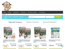 Tablet Screenshot of petsupplyonlinestore.com